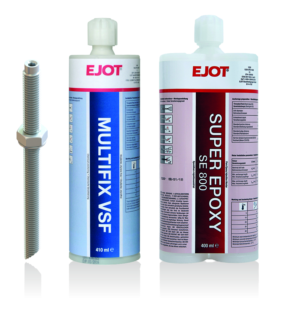 Anchoring systems for concrete, brick and block